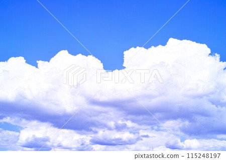 藍色的天空和雲圖像 藍色的天空和雲圖像 115248197