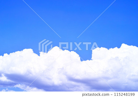 藍色的天空和雲圖像 藍色的天空和雲圖像 115248199