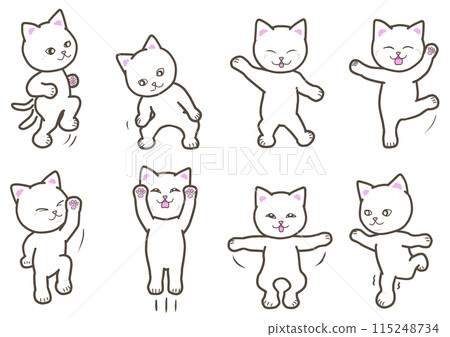 Cats expressing various emotions Exercise Cats expressing various emotions Exercise 115248734