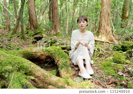 Beautiful Japanese women 115248910