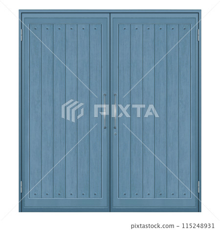 西式藍色雙門 西式藍色雙門 115248931