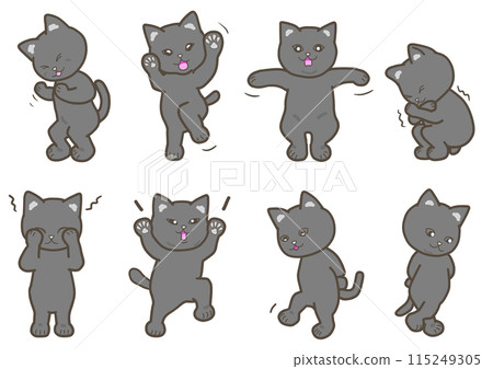 表達各種情緒的貓的感受 115249305
