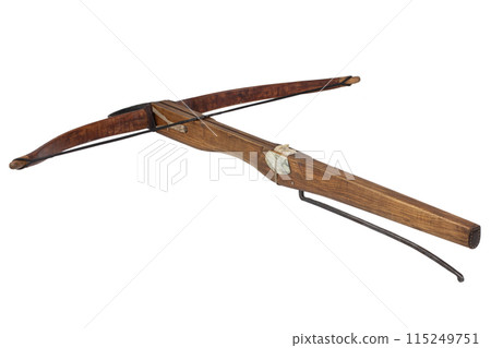 crossbow isolated on white crossbow isolated on white 115249751