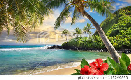夏威夷圖片素材 夏威夷圖片素材 115249833