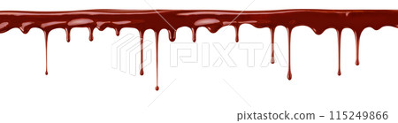 Dripping red paint or blood background texture Dripping red paint or blood background texture 115249866