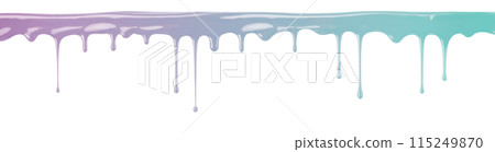 Dripping colorful gel background texture 115249870