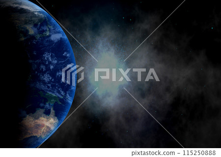 現實地球插畫 現實地球插畫 115250888