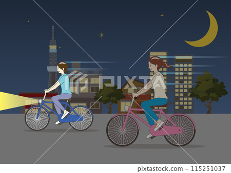 自行車違規：無燈 115251037