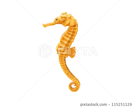 Mummified Sea Horse (seahorse) isolated on white. Mummified Sea Horse (seahorse) isolated on white. 115251129