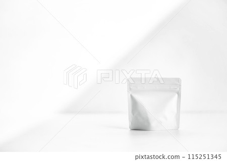 Pouch on white background Pouch on white background 115251345