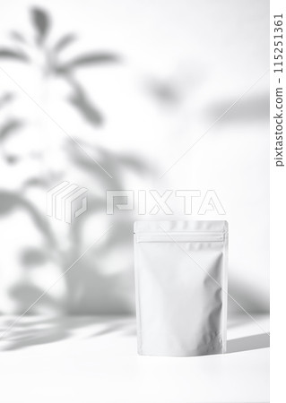 Pouch on white background Pouch on white background 115251361