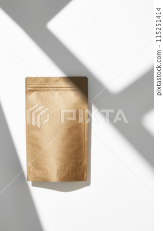 Pouch, white background, craft 115251414