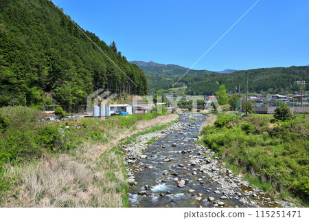 [岐阜縣] 下呂市竹原川綠意盎然 115251471