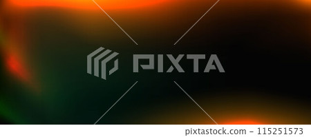 Light leak effect texture. Vintage film bokeh flare overlay. Retro photo filter background. Exposed old photography backdrop. Abstract red orange blurred gradient wallpaper. Vector burnt color footage 115251573