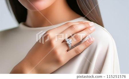 Marriage, bridal, wedding, wedding ring, female, hand, person 115251576