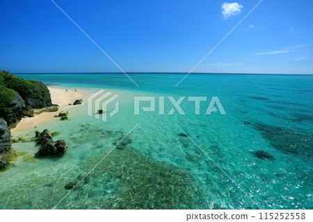 透明的沖繩宮古島海 115252558