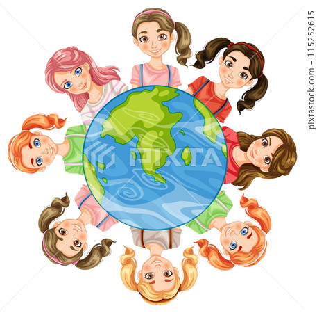 Children Around the World 115252615