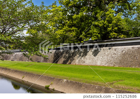 熊本城竹之丸長城和坪井河已修復 115252686