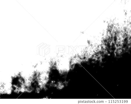 Black and white grunge. Distress overlay texture. Abstract surface dust and rough dirty wall background concept. Distress illustration simply place over object to create grunge effect. Vector EPS10. 115253199
