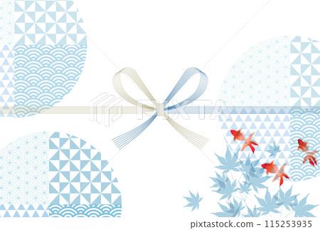 Goldfish, Japanese style, summer background 115253935