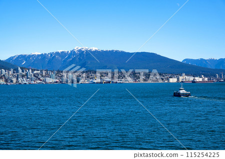 various recognizable places and attractions of Vancouver in Canada city center good weather clean downtown blue sky huge buildings skyscrapers many videos and photos of this topic British Columbia various recognizable places and attractions of Vancouver in Canada city center good weather clean downtown blue sky huge buildings skyscrapers many videos and photos of this topic British Columbia 115254225