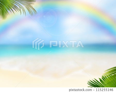 Background material with the image of a tropical sea Background material with the image of a tropical sea 115255146