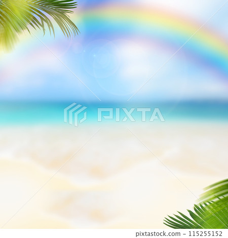 Background material with the image of a tropical sea Background material with the image of a tropical sea 115255152