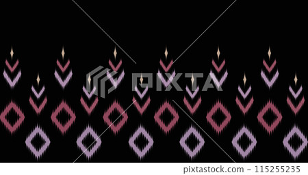 Ethnic fabric pattern. Ethnic fabric pattern. 115255235