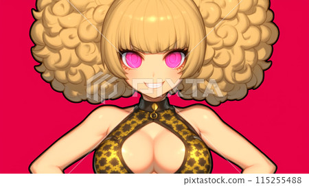 一名年輕的北方女子挑釁有人打電話給她。 115255488