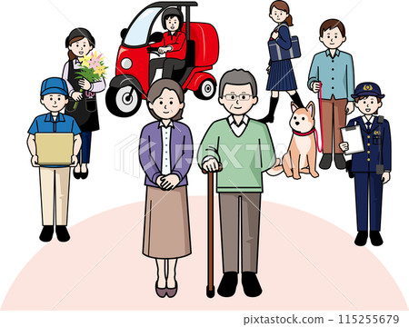 透過「守護」來守護老人的人 115255679