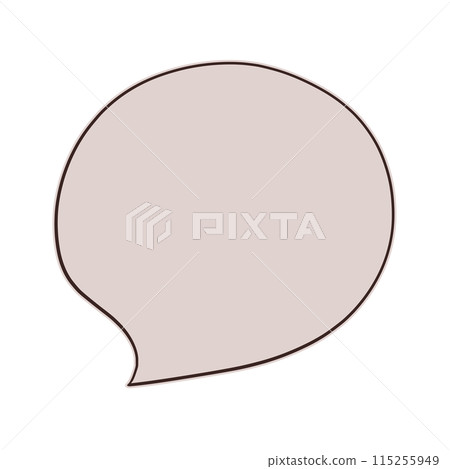 手繪語音氣泡_greige 手繪語音氣泡_greige 115255949