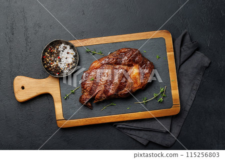 Beef ribeye steak Beef ribeye steak 115256803
