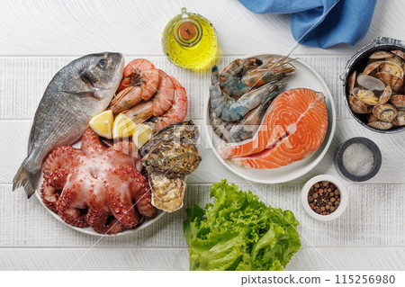 Seafood Platter Delight 115256980