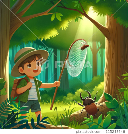 甲蟲 bug 捕獲 115258346