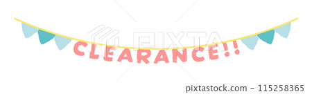 CLEARANCE!!! letter flag - cute hand-painted sale garland for decoration CLEARANCE!!! letter flag - cute hand-painted sale garland for decoration 115258365