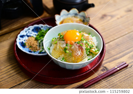 Uwajima style sea bream rice Uwajima style sea bream rice 115259802