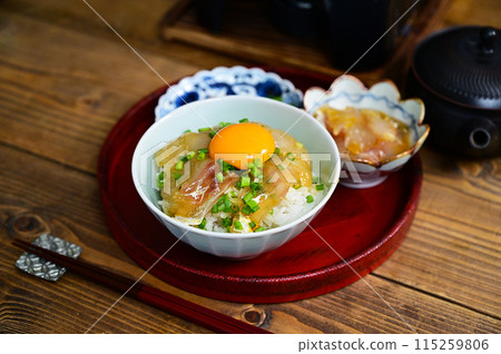 Uwajima style sea bream rice 115259806