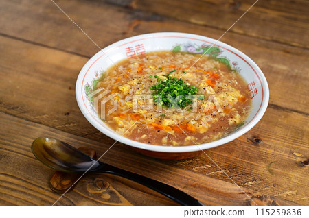 Ramen rice porridge 115259836