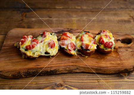 起司披薩吐司 115259882