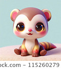Cute Ferret 2 115260279