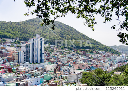 Gamcheon Culture Village Streetscape 115260931