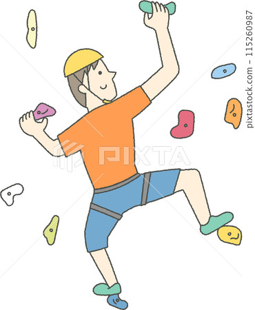 Men who have bouldering 115260987