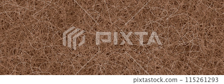 Seamless texture of dried brown matted grass Seamless texture of dried brown matted grass 115261293