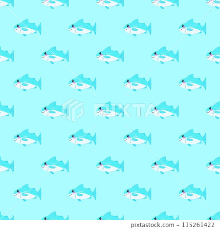 fish in the sea seamless pattern fish in the sea seamless pattern 115261422