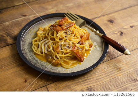 Carbonara pasta 115261566