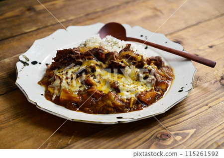 Mixed Cheese Curry 115261592