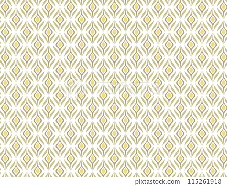 Retro pop background material Yellow Diamond 115261918