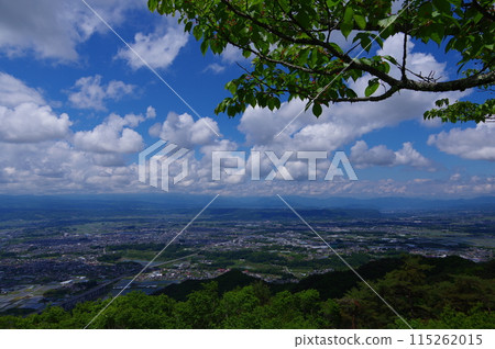 The view from the summit of Mt. Hirao (Hiraofuji) in Saku City, Nagano Prefecture The view from the summit of Mt. Hirao (Hiraofuji) in Saku City, Nagano Prefecture 115262015