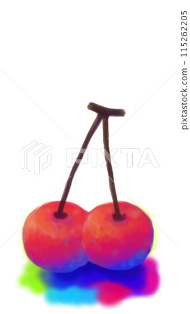 Colorful cherries Colorful cherries 115262205