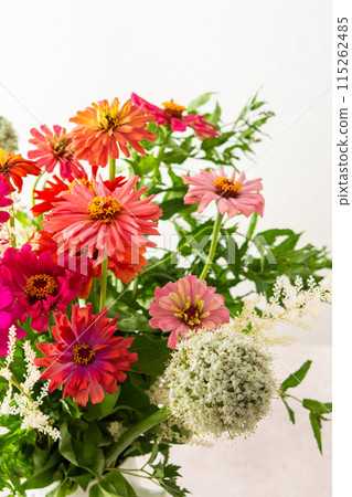 Home decoration with flowers 115262485